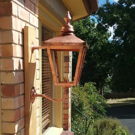 Mary St Copper Wall Light